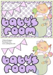 Babys Room Sign 1