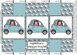 Square Pop Out Driving Test