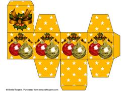 All in One Gift Box - Christmas Baubles