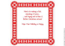 8x8 Christmas Greeting Insert 19