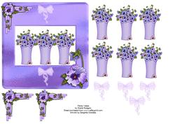 Pansy Vases