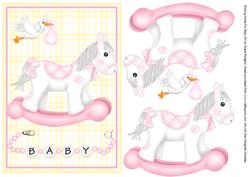 Rocking Horse for Baby Girl