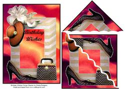 Birthday Wishes Corner Stacker