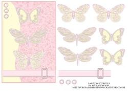 Pastel Butterflies