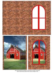 The View from My Window - Red Barn
