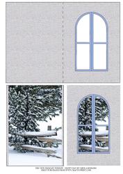 The View from My Window -snowy Day