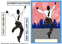 Congratulations New Job - Man 2