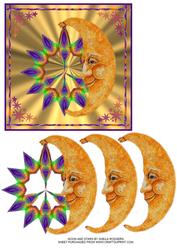 Moon and Stars