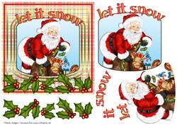 Let It Snow Santa