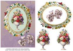 Vintage Flower Display