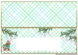 Snowmen Names Large Dl - Insert with Robin
