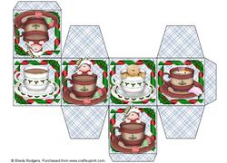 All in One Gift Box - Christmas Tea Cups