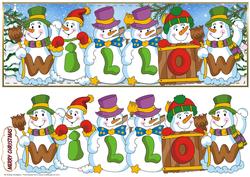 Snowmen Names Large Dl - Willow