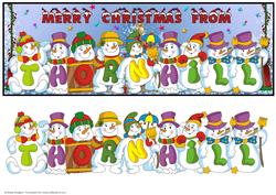 Snowmen Place Names - Thornhill