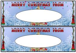 Snowmen Place Names - Two Inserts
