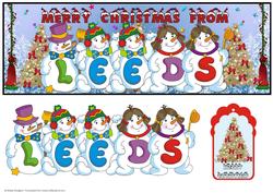 Snowmen Place Names - Leeds