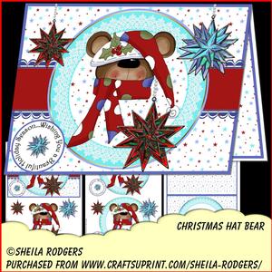 Christmas Hat Bear