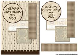 Male Quick Birthday Card 1