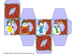 All in One Gift Box - Noel Snowmen