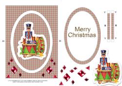 Little Drummer Boy Flip Over Spinner Card