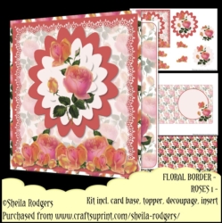 Floral Border - Roses 1