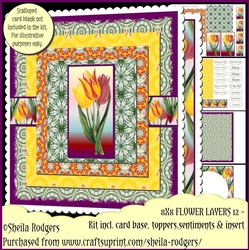 8x8 FLOWER LAYERS 12