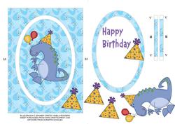 Blue Dragon 2 Spinner Card