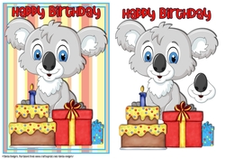 Happy Birthday - Little Koala