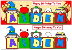 Dressed Up Kids - AIDEN