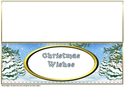 Pastel Snowmen - INSERT 1