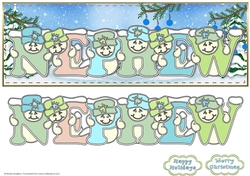 Pastel Snowmen - NEPHEW