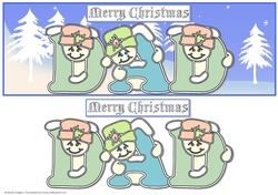 Pastel Snowmen - DAD