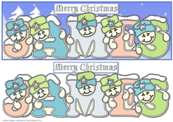 Pastel Snowmen - JAMES