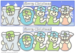 Pastel Snowmen - MOLLY