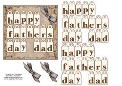 Fathers Day Tag Card