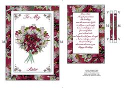 Sister Spinner Card