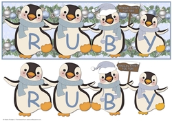 PENGUIN KISSES - RUBY