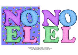 Glitter Noel on Candy