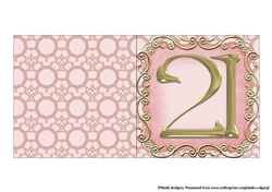 21 Birthday Coral