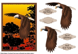 Eagle and Trees