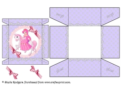 Princess on Pony Gift Box