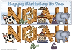 Noahs Ark Names - NOAH