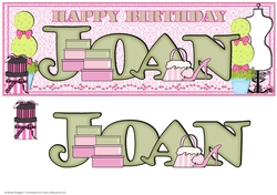 SHOPAHOLIC NAMES - JOAN