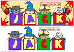 Dressed Up Kids - JACK