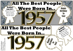 BORN IN 1957