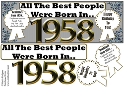 BORN IN 1958