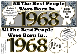 BORN IN 1968