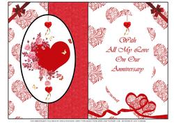 Our Anniversary Fold Back