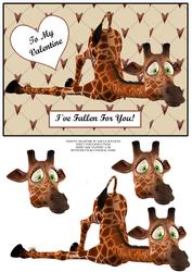 Giraffe Valentine