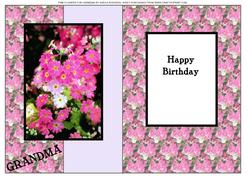 Pink Flowers for Grandma